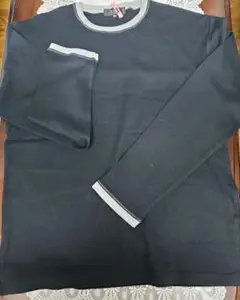 23区 黒 長袖Tシャツ サイズ46