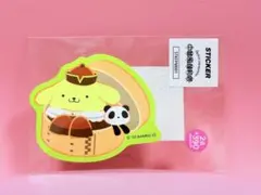 新品 ポムポムプリン ステッカー シール 中華風 サンリオ