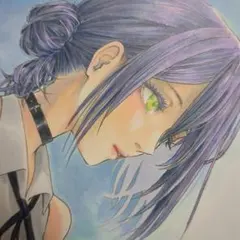 ファンアート 手描き