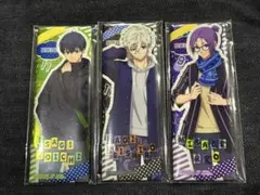 【ブルーロック】 ナムコ限定 潔、凪、玲王 ホログラム缶バッチ ロングスクエア