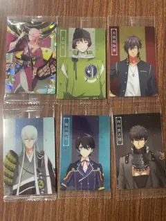 刀剣乱舞 廻 ツインウエハース カード　6枚セット