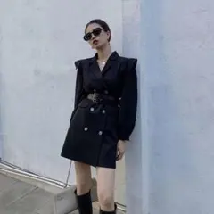 韓国ファッションレディースジャケットトレンチコート