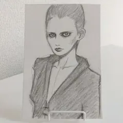 オリジナルイラスト 手描きイラスト アナログイラスト 原画 自作イラスト
