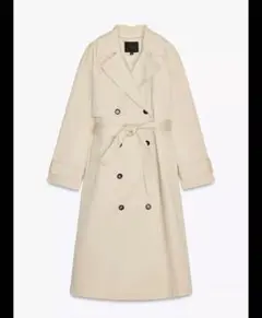 ZARA ザラ　ロング丈オーバーサイズトレンチコート　MーL