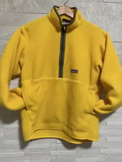 Patagonia イエローハーフジップフリースジャケット