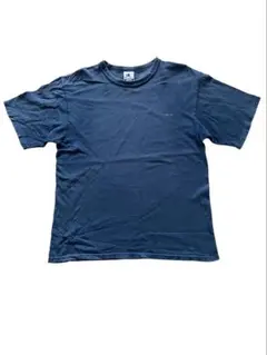 us製Championチャンピオン ロゴT M黒フェードブラック