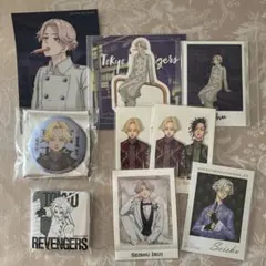 東京リベンジャーズ 乾 青宗 缶バッジ・ステッカー ぱしゃこれ セット