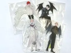 BL ギヴン キヅナツキ 4連クリアしおり アクスタ4種 天使悪魔Ver J庭
