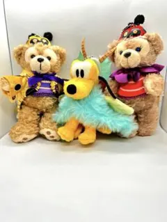 【新品・未使用・希少】ディズニー・プルート・ダッフィー・シェリーメイてんとう虫