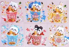 ハーフカプラ♡ミニカプラ♡6枚セット♡ラーメン♡