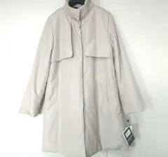 最終値下げ【新品】軽量ダウンジャケット☆ＬＬサイズ （ベージュ）