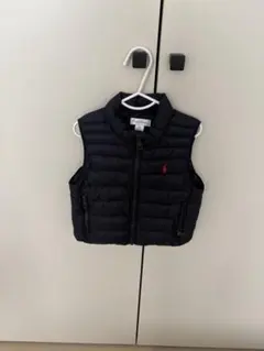 Ralph Lauren ネイビー ダウンベスト 12m