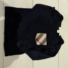 BURBERRY 子供用 Tシャツ ネイビー Y7M