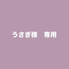 うさぎ様　専用