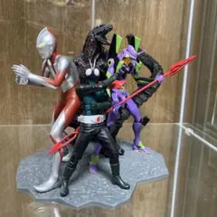 旧サイズソフビ ウルトラマンベリアル エンペラ星人 デスレム にせ 
