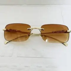 新品 サングラス ヒョウ 豹 おしゃれ ブラウン UVカット 度なし CH223