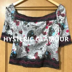 【素敵なデザイン❗️】00's HYSTERIC GLAMOUR 髑髏 チビT