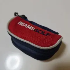 BEAMS GOLF ポーチ 赤/紺のサムネイル