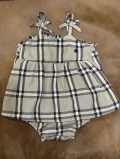 ポロ チェック柄ワンピース 70 60 80