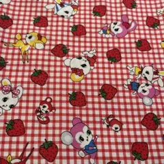 レトロアニマル生地