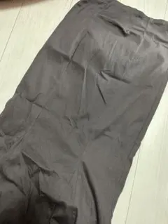 ハイウエストマーメイドツイルスカート[rut596] モカ