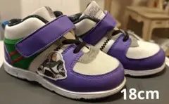 【1回使用】バズ・ライトイヤー キッズ スニーカー 18センチ