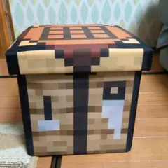 マインクラフト　しまむら 収納ボックス 収納スツール 作業台　マイクラのサムネイル