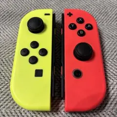 【美品純正完動品】Nintendo Switch ジョイコン 赤と黄①