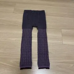 ANNA SUI miniキッズレギンス パープル 16-18cm