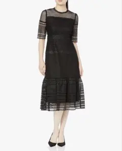 CELFORD フィッシュレーステールワンピース