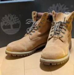 極美品】Timberland プレミアムブーツ グレー 9w - メルカリ