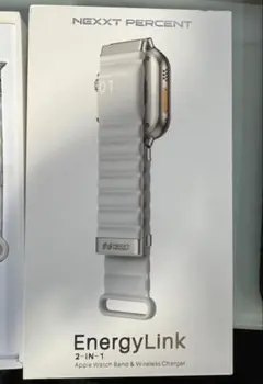 NEXXT PERCENT充電バンド ホワイト M Energy Link