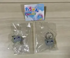 ぷくぷく あわわちゃん　ころんとクリアめじるしチャーム　２点　ガチャ