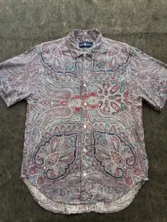 Ralph Lauren ペイズリー柄 半袖シャツ　柄　ラルフローレン　総柄