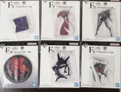 一番くじ　新世紀エヴァンゲリオン　E賞1点 F賞5点セット