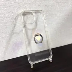 3coins iPhone15 ケース クリア ショルダー対応