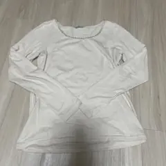 earth music&ecology ベージュ 長袖Tシャツ Sサイズ