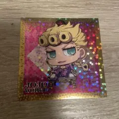 ジョジョ　JOJOWORLD トレーディングステッカー ジョルノ　ブチャラティ