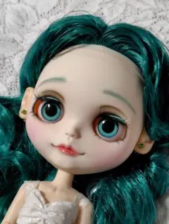 アイシードールカスタム♡白肌・ネイビーストレートボブ♡ アイシードールカスタム♡白肌・ネイビーストレートボブ♡