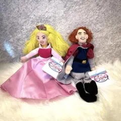 【新品未使用・平成レトロ】ディズニー 眠れる森の美女オーロラ&フィリップ王子
