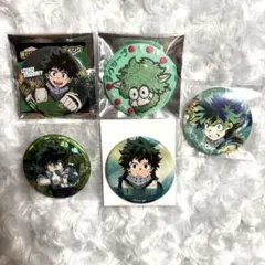 僕のヒーローアカデミア 緑谷出久 デクシープ 刺繍缶バッジ LOFT TOHO