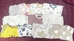 ベビー服。ロンパースまとめ売り。50-60