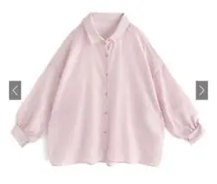 ストライプ柄シアーシャツ[dk954]