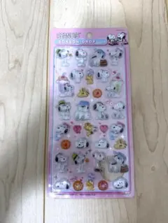【正規品】PEANUTS ボンボンドロップシールスヌーピー