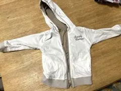 リバーシブルジップアップパーカー