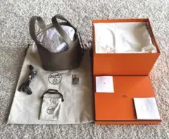 HERMES ピコタンロックPM18 ブラウン系 編み込みハンドル 限定・正規品 