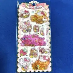 キラキラウォーターinシール　キティ