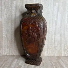 村田宏 一輪挿し 高岡銅器 日展作家 金属工芸 アンティーク 花瓶 花器