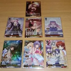 アリスソフト ヴァイスシュヴァルツロゼ SPサインカード 4種類