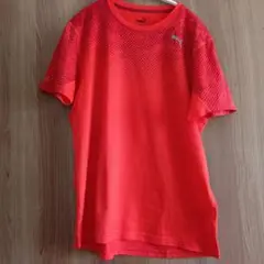 PUMA PUMARUN レッド Tシャツ　メンズ